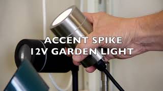 Accent Spike 12v Garden Lighting Demo