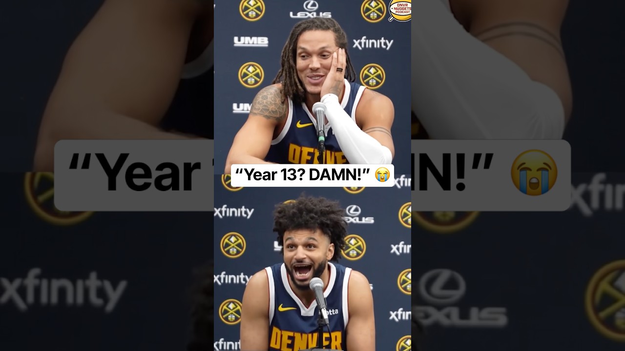 Jamal Murray’s reaction to AG being in year 13 😂