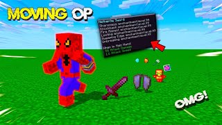 Minecraft But Moving Gives You ANY ITEM! (super OP)