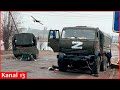 Ukrainian drone destroys Russian Kamaz truck