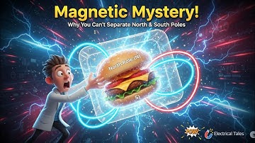 MAXWELL 2nd Equation 🧲🍔 Why Magnetic Poles always Come in Pairs |Gauss’s Law for magnetism#video 