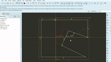 Pro/Engineer Sketcher Simplified: Normal Tool