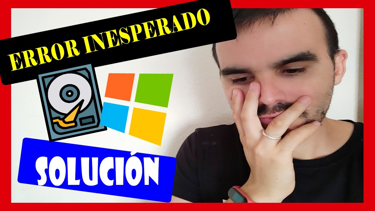 🥩 SOLUCIÓN no inicia Windows 🥏 ERROR de E/S inesperado 🍊 Error windows ...