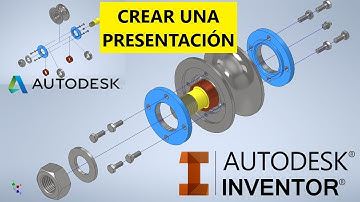 Crear Presentación - Rueda de Carro - Autodesk Inventor 2020 - Tutorial (Español)