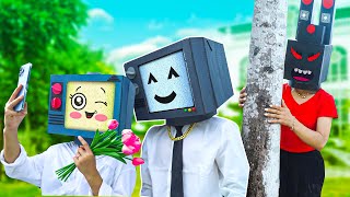 Skibidi Toilet Multiverse In Real Life:  Tv Man & Tv Woman Love Story | Skibidi Toilet In real life