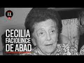 Homenaje a Cecilia Faciolince de Abad - El Espectador