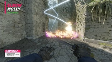 CS2 Ancient - Elbow Smoke & Molly