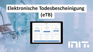 Elektronische Todesbescheinigung (eTB): App Überblick screenshot 1