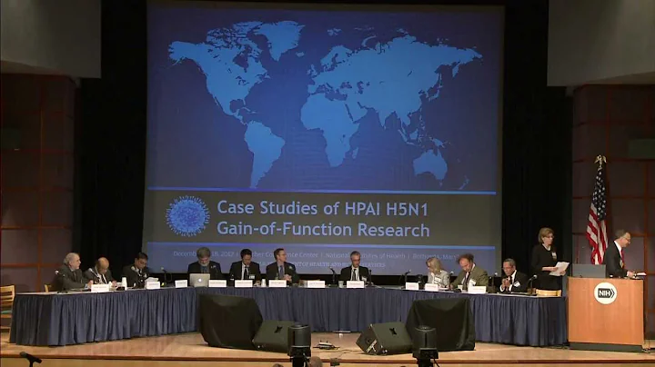 Panel IV: Discussion of HPAI H5N1 GOF Research Cas...