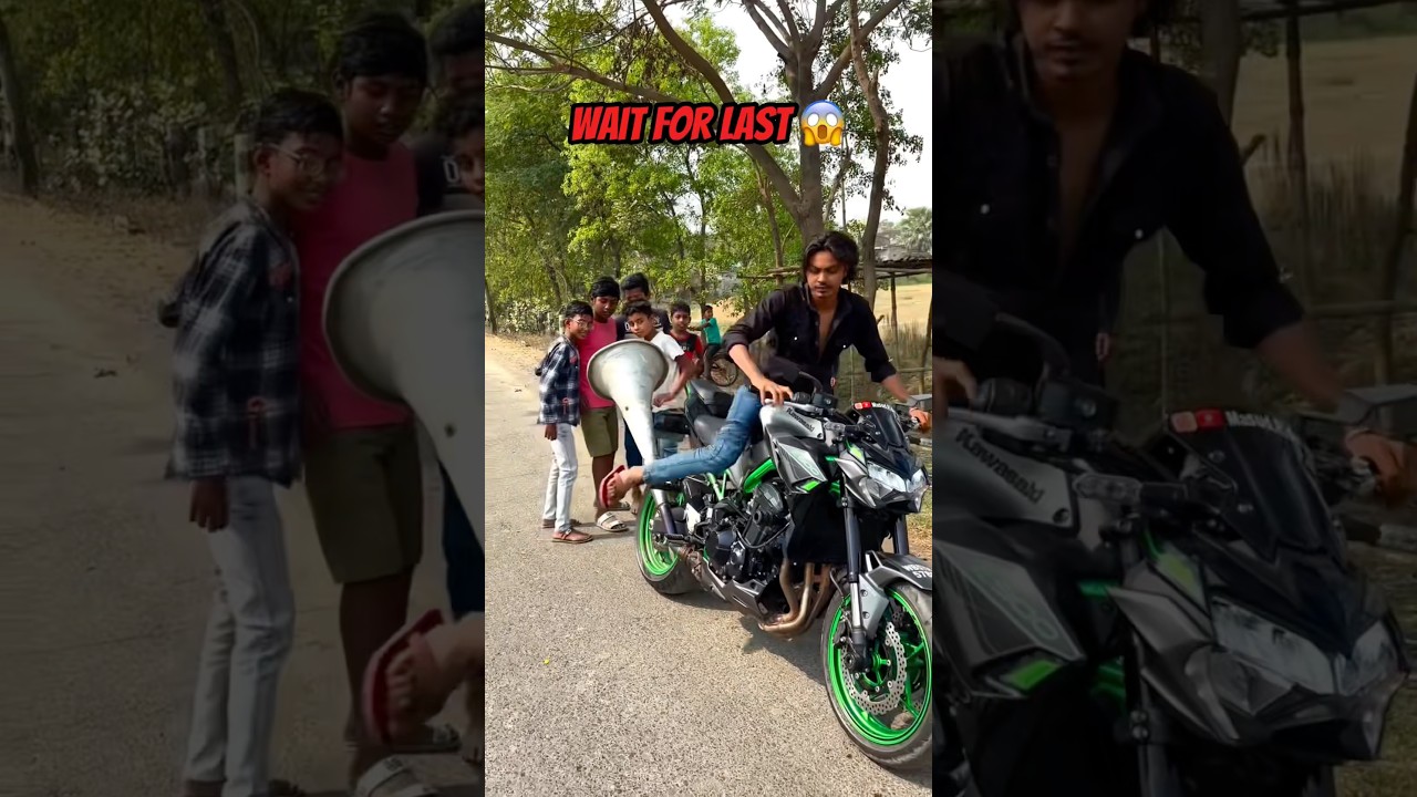 Z 900 With Loudspeaker 💥🚀 #subscribe #youtube #motorcycle #bikerider #ktm #shorts