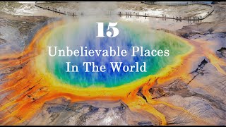 15 Unbelievable Places That Actually Exist🎵Relaxing Music Alel #Relaxingmusicalel