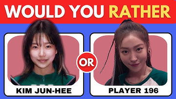 Would You Rather: SQUID GAME 2 Edition - Survive the Ultimate Challenge! 🦑🔥