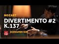 [NYCP] Mozart - Divertimento in B-flat Major, K. 137