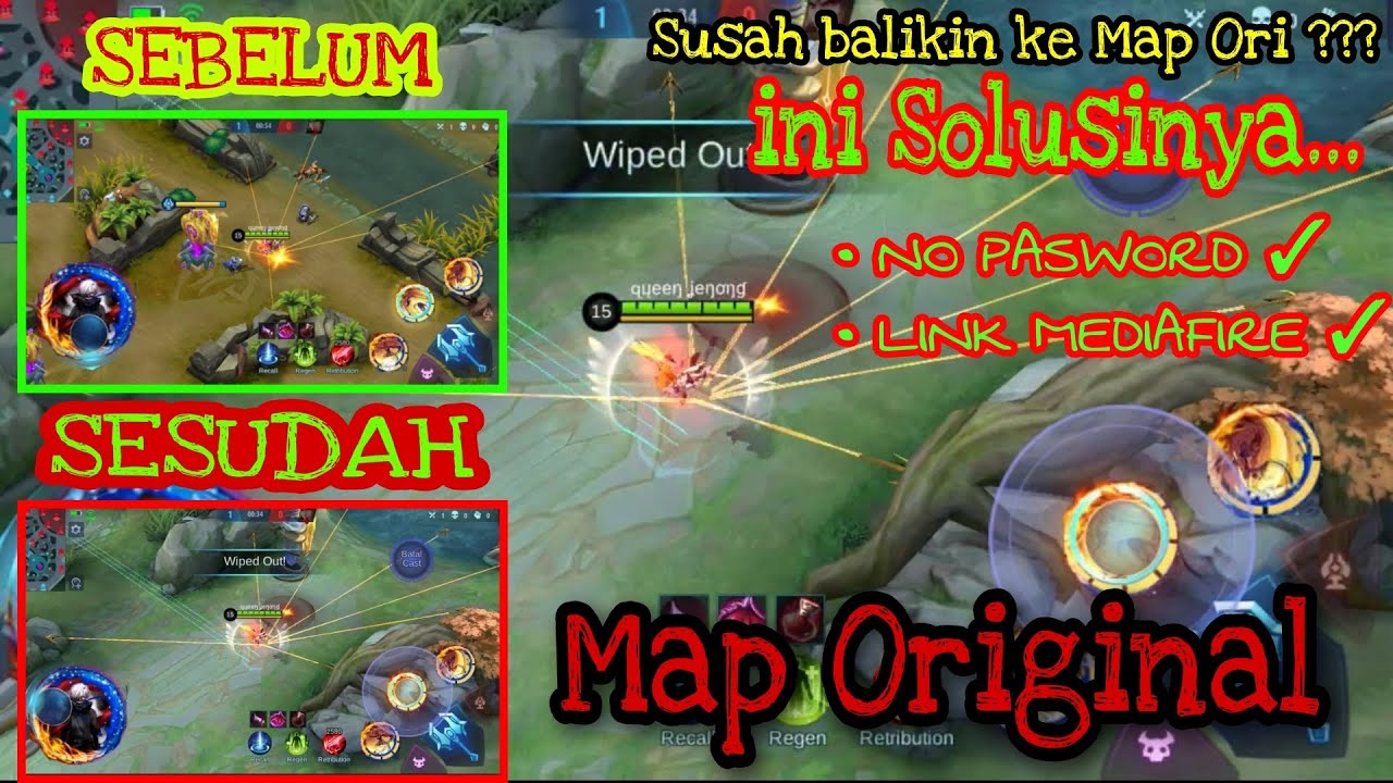 Map Original Mobile Legends dan Cara Pemasangannya No Pasword Link