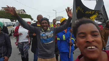 Mossel Bay taxi protest