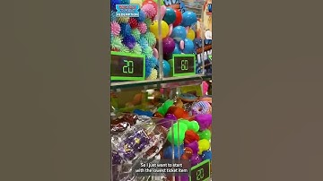 Make sure your ticket values are in order  #redemption #merchandizing #arcade