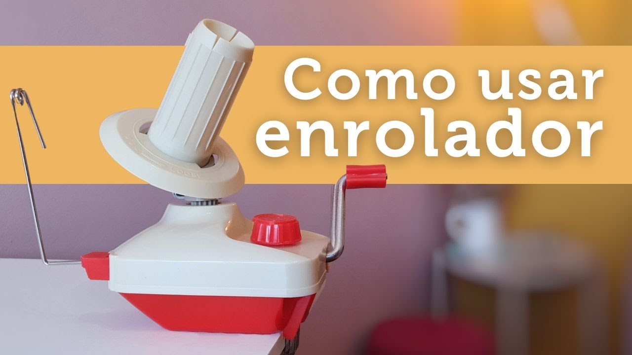 Como usar enrolador manual de fios | por Ju quem fez