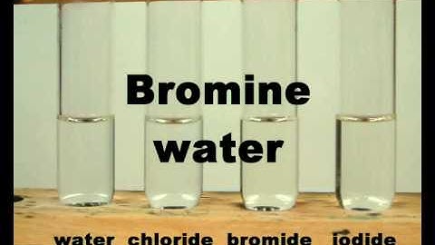 halogen displacement