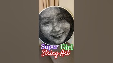 DIY String Art Tutorial How To Make String Art/Nail And Thread String Art By Me/String Art By Me#art