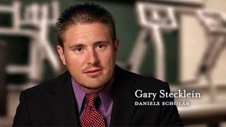 I am a Daniels Scholar: Gary Stecklein