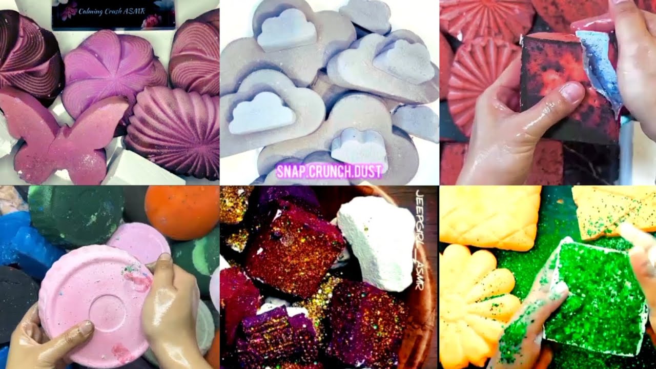 Best Dyed Soft Gym Chalk Crushes Edit Compilation #gymchalkcrushing ...