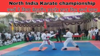 North Indiakaratechampionship Tournament Mein Bacchon Ne Kiya Behtarin Predersionnbtnewskaratenews