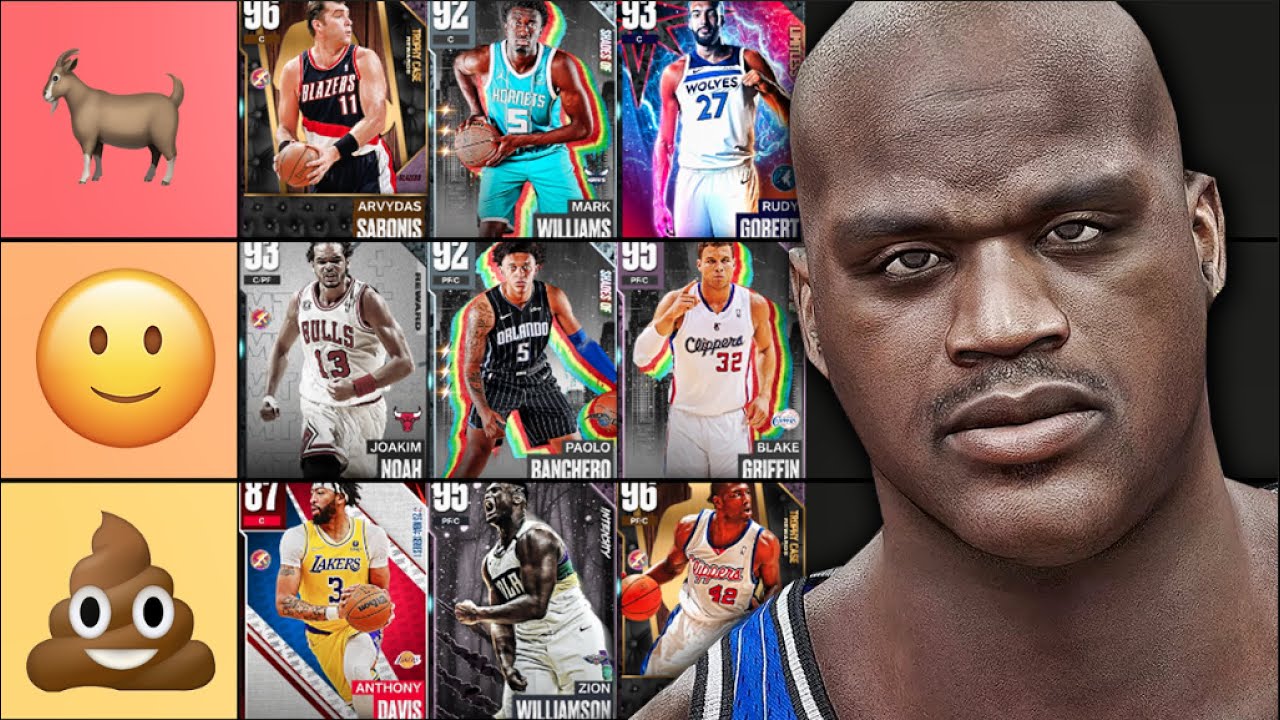 RANKING THE BEST CENTERS IN NBA 2K23 MyTEAM TIER LIST September 