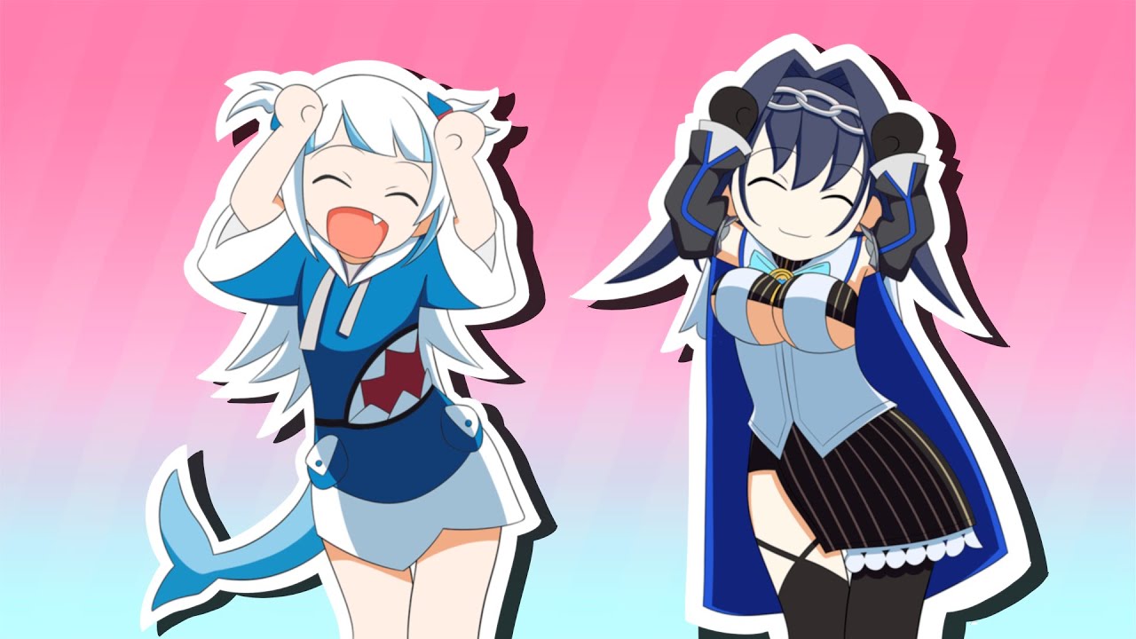 Hololive English Caramelldansen Everyone is here! YouTube