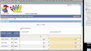 How to Export Grades from Moodle to Power School