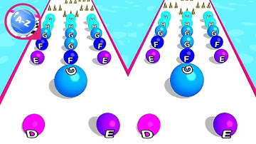 A-Z Run Android Gameplay - A-Z Run Max Level Gameplay Update New Level 5-7