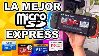 Que Micro SD Express Comprar para Nintendo Switch 2