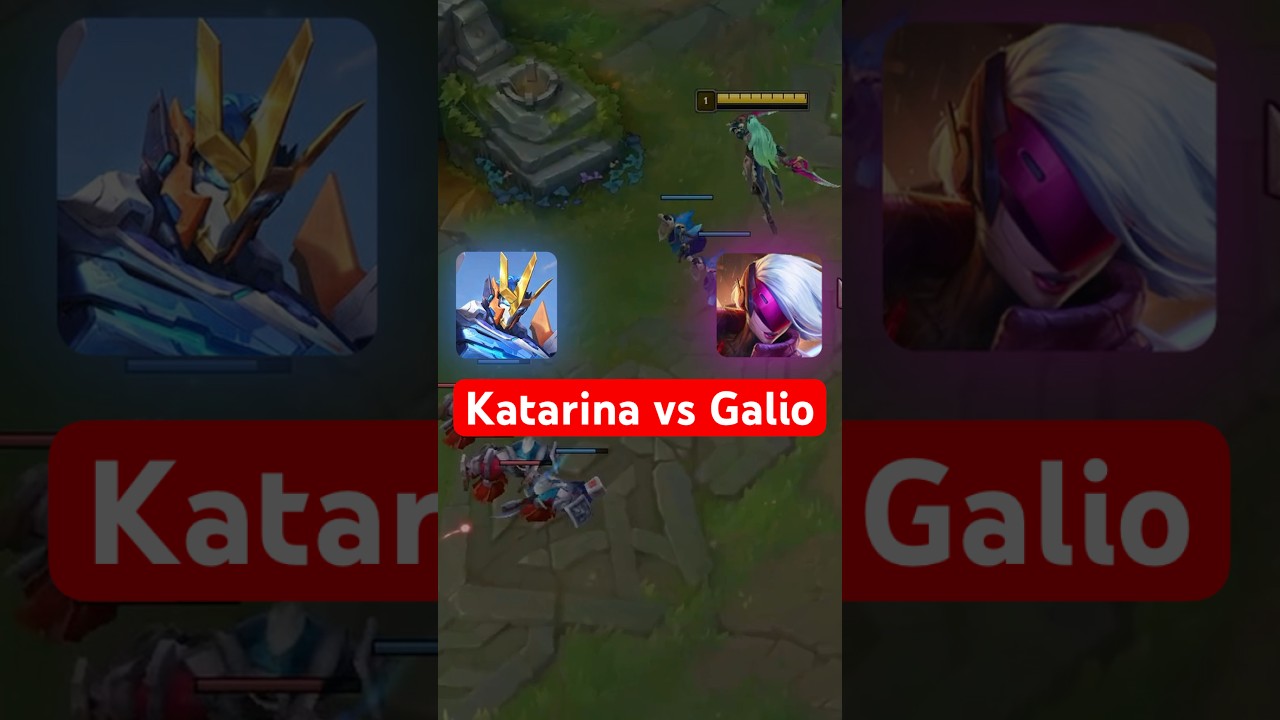 How to COUNTER the Katarina vs Galio Matchup