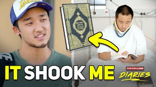 Chinese Non-Muslim READS QURAN for FIRST TIME 😳 Ep.3 #CollegeDiaries