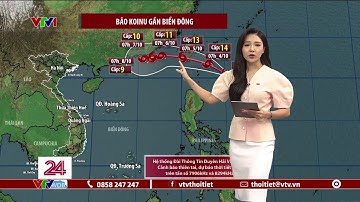 Dự báo thời tiết 11h30 - 3/10/2023 | Biển Đông sắp có bão số 4 | VTVWDB
