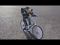 自転車ロボット君あれから大分上達しました (Bicycle robot that has improved a lot.)