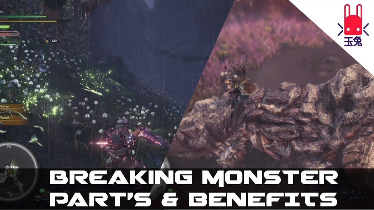 Breaking Monster Part's & Benefits | Guide - Monster Hunter World