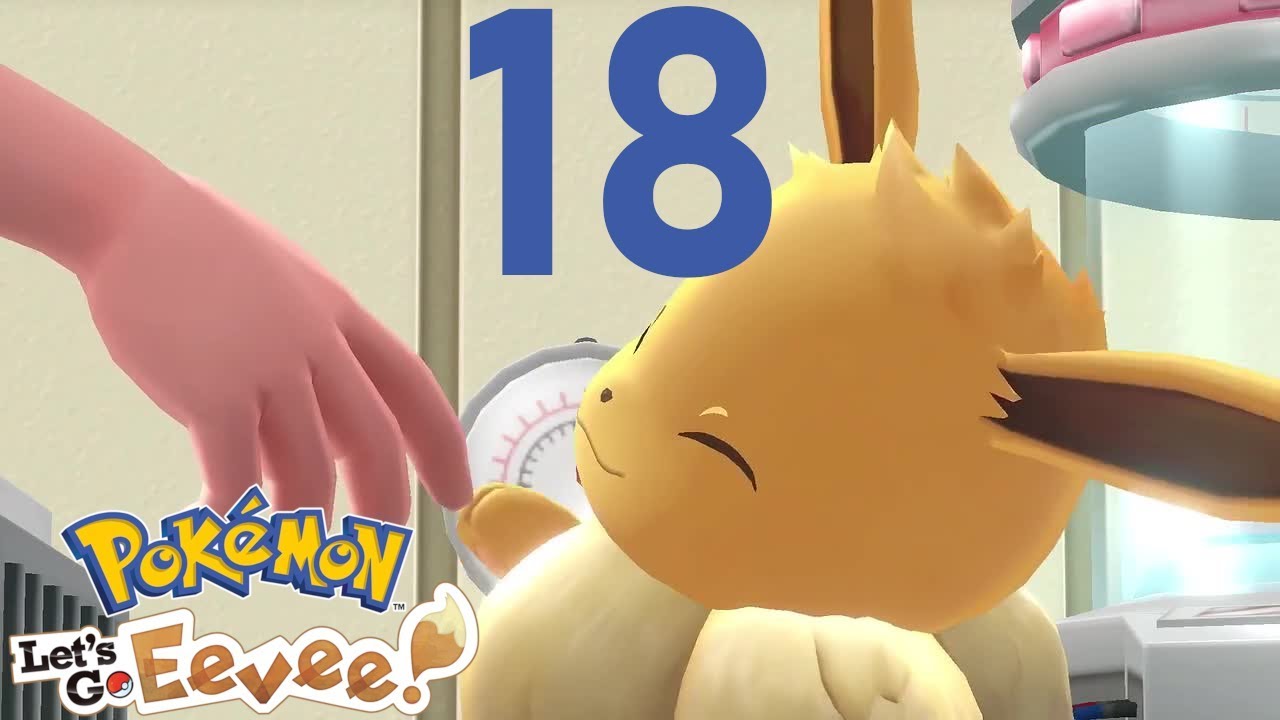 lets play a little game Let's Play Pokemon Let's Go Eevee! Episode 18 