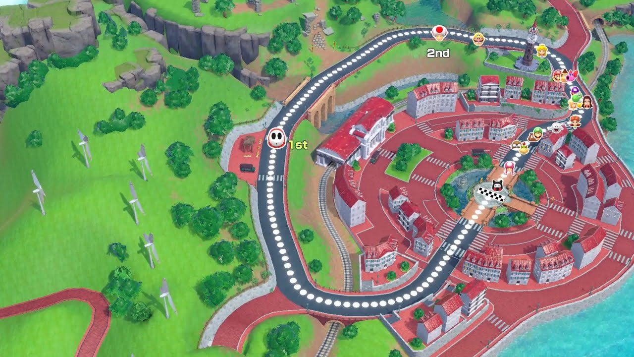 Super Mario Party Jamboree Bowser Challenges #2 Koopathlon Shy Guy