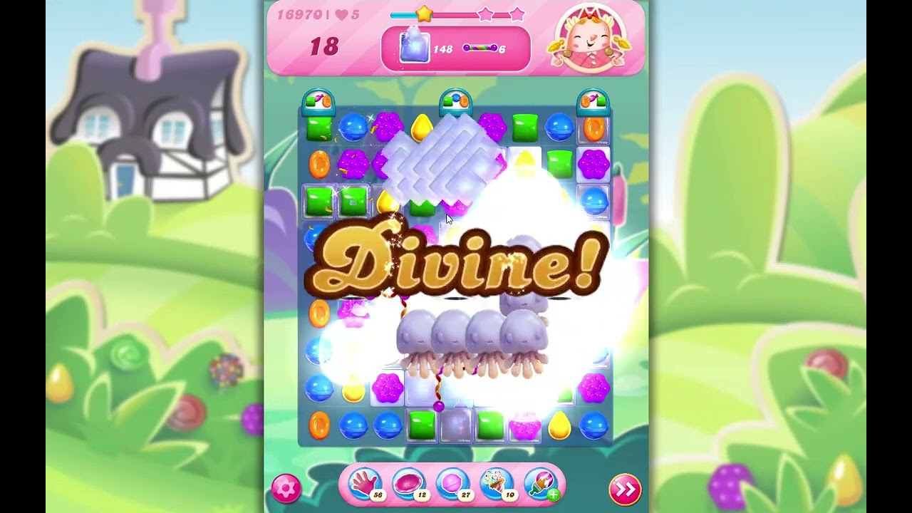 Candy Crush Saga Level 16970 - YouTube