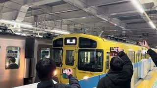 【最後の「小窓車」が廃車】第9801列車 西武新2000系2507F 廃車回送(横瀬行き) 所沢駅を発車!