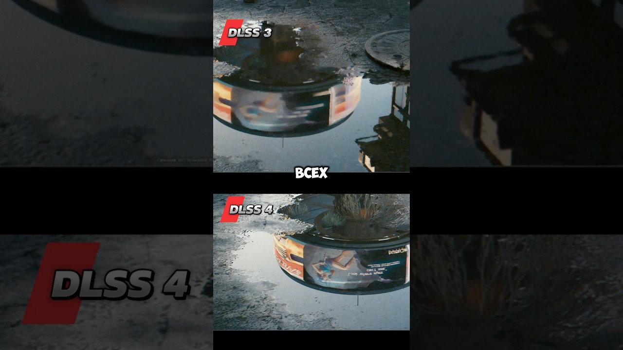 СРАВНЕНИЕ DLSS 3 И DLSS 4