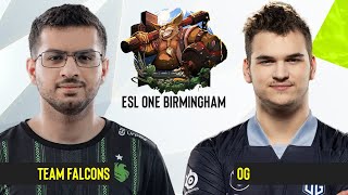 ESL One Birmingham Dota 2 | Team Falcons vs OG | Yudijustincase & Kepin