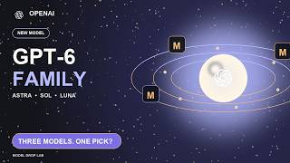 GPT-6 Astra, Sol & Luna: Which Model Fits the Job