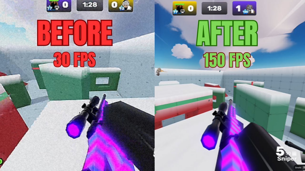 How To BOOST YOUR FPS In ROBLOX YouTube 