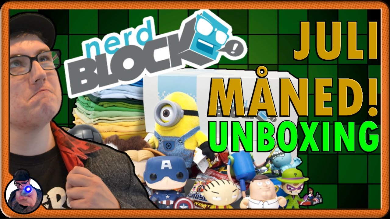 Nerd Block Unboxing - Juli 2014 [Dansk] - YouTube