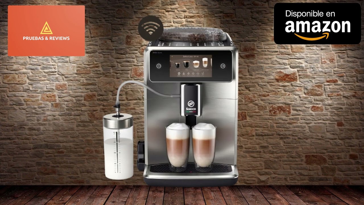 Saeco Xelsis Deluxe Cafetera Superautomática Wi-Fi Integrado 22