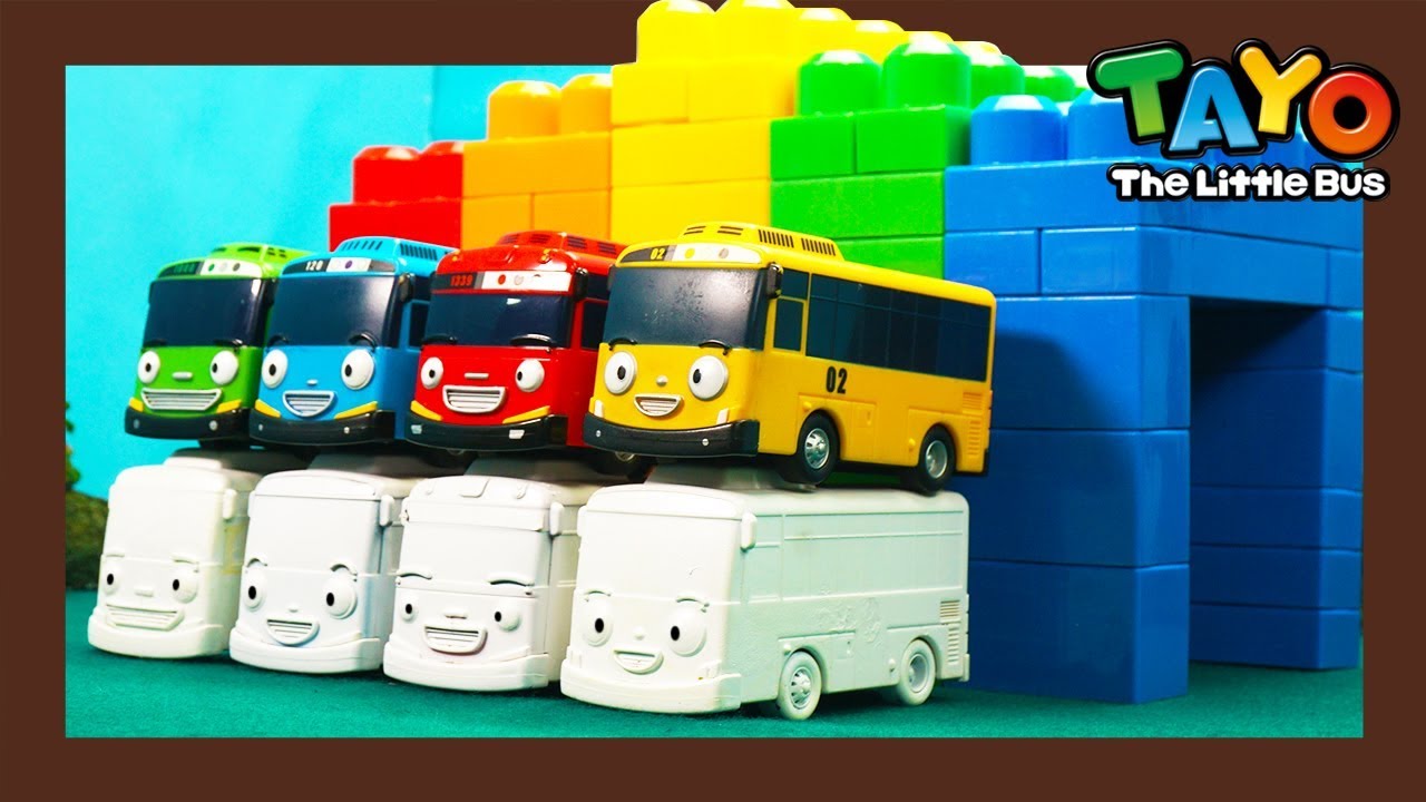 Học và nhận biết màu sắc cùng xe buýt Tayo  YeuTreNet