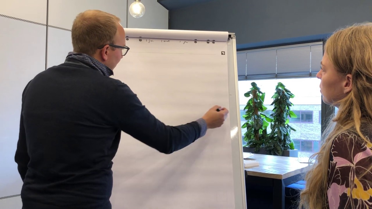 Training flip-over tekenen (Agium)