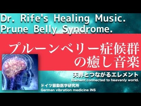 🔴Prune Belly Syndrome. Healing music with Dr. Rife&rsquo;s frequency.｜Element connected to heavenly world.