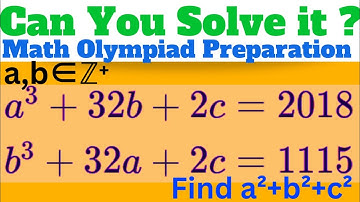 Learn How To Solve In Easyway!Math Olympiad Questions!